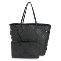 Louis Vuitton Black Empreinte Neverfull MM