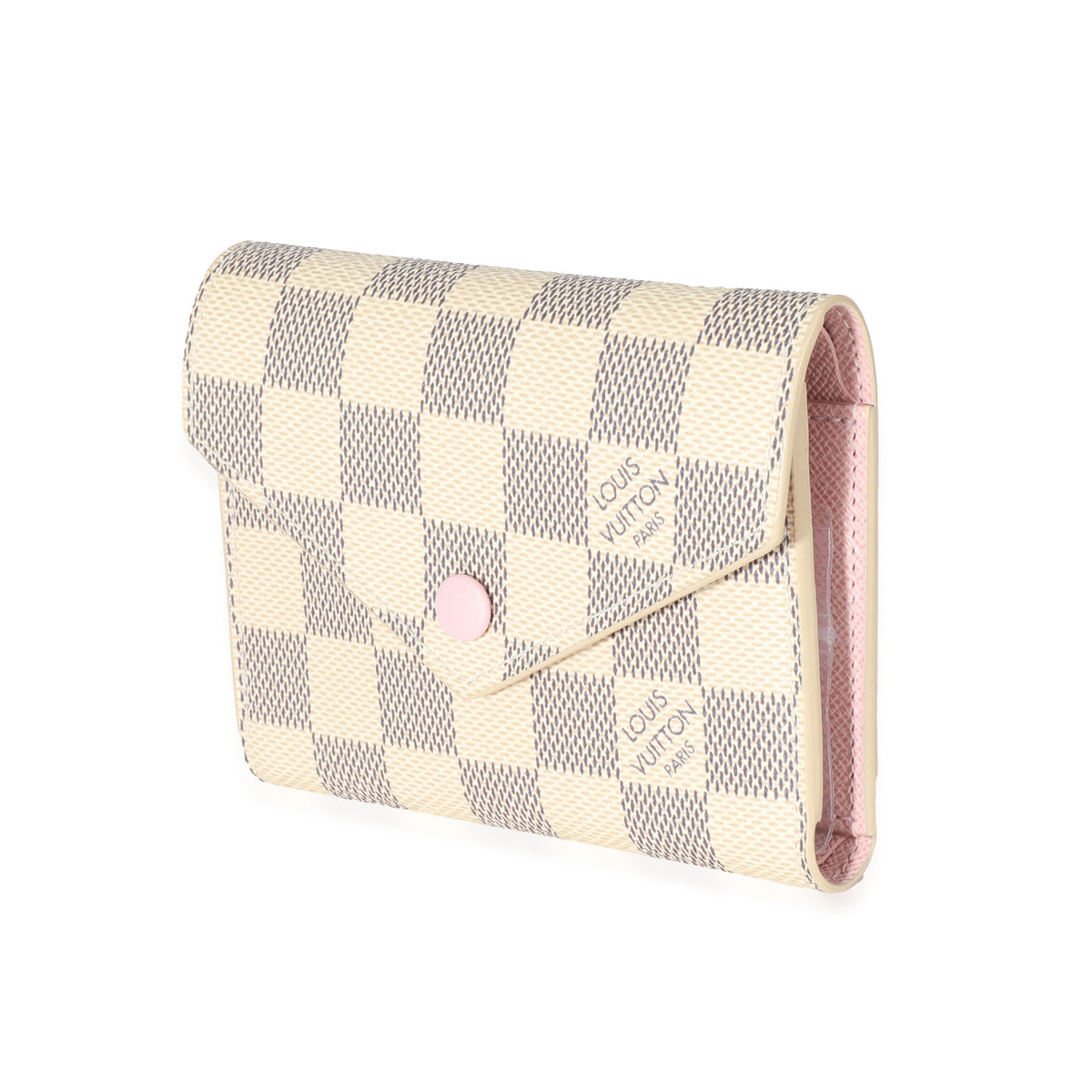 Victorine Wallet Damier Azur Canvas - Wallets and Small Leather
