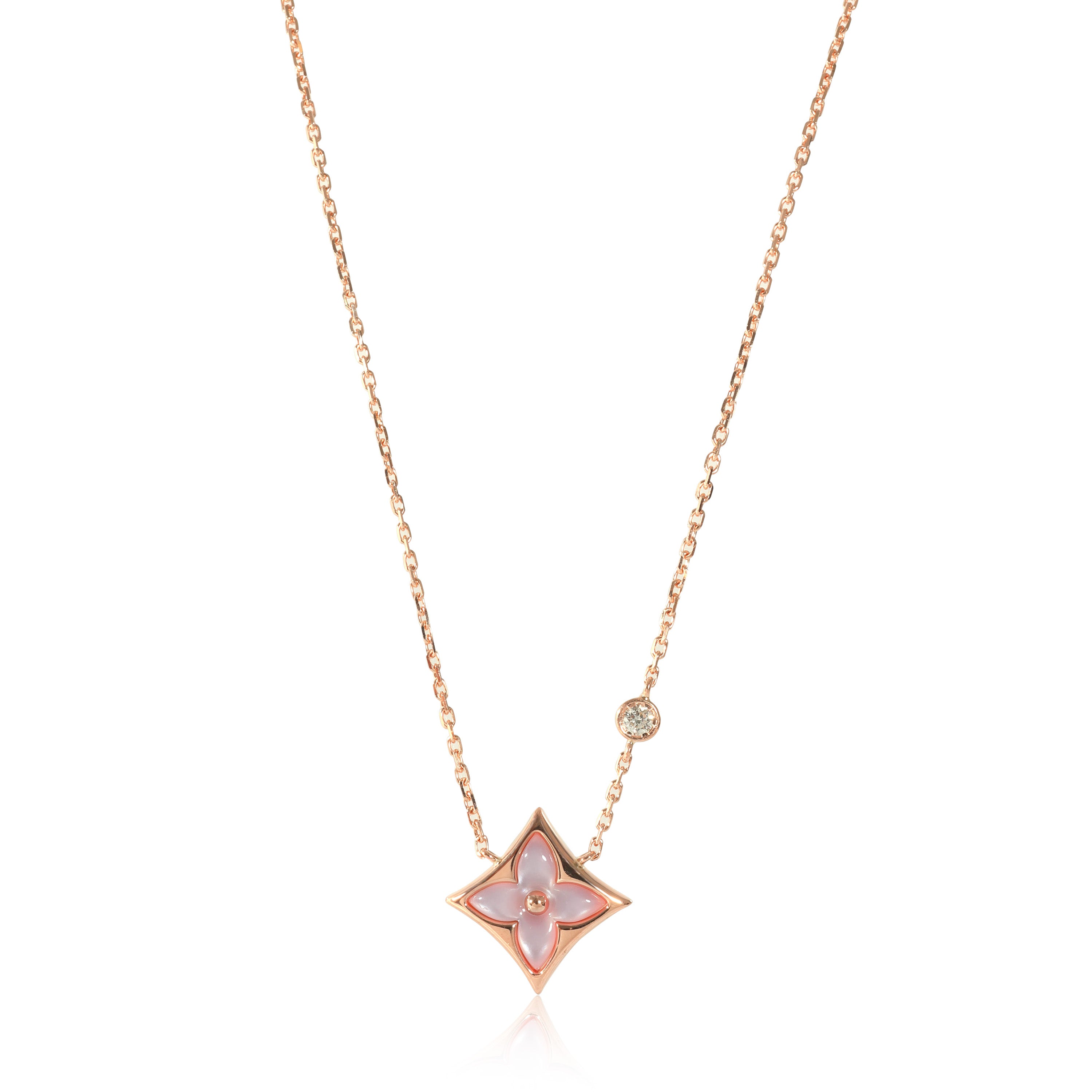 Louis Vuitton Color Blossom Bb Star Pendant, Gold, One Size