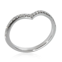 Tiffany & Co. Soleste Band in  Platinum 0.17 CTW