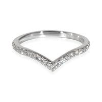 Tiffany & Co. Soleste Band in  Platinum 0.17 CTW