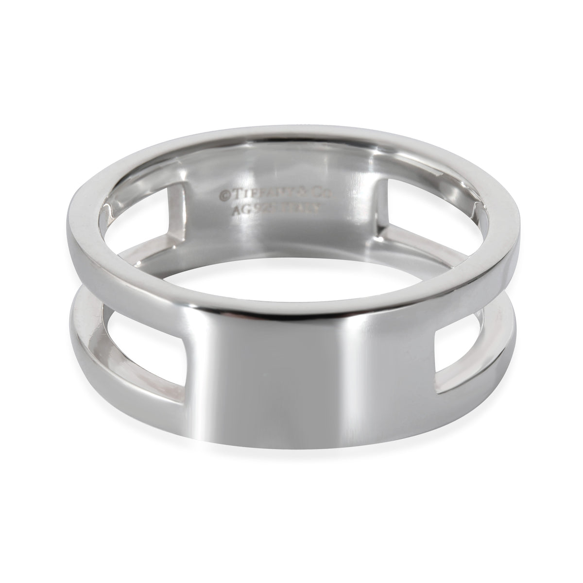 Tiffany & Co. 8.5mm Large ID Band in Sterling Silver | myGemma