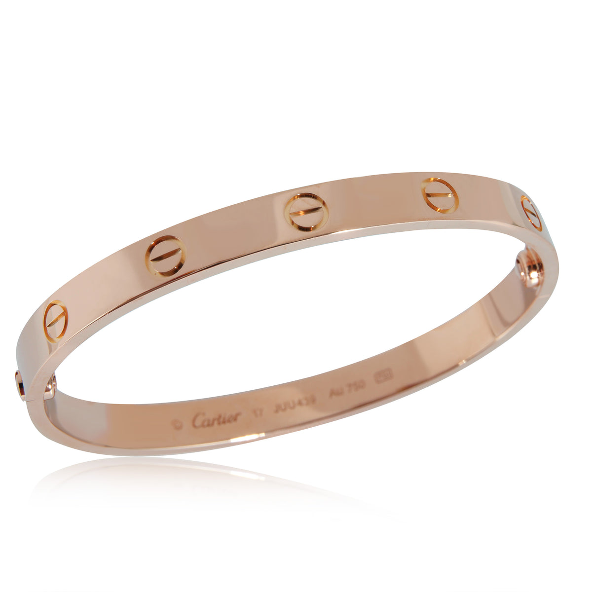 Cartier Love Bracelet (Rose Gold)