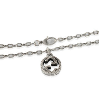 Gucci Interlocking G Necklace in  Sterling Silver