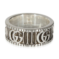 Gucci Double G RIng in  Sterling Silver