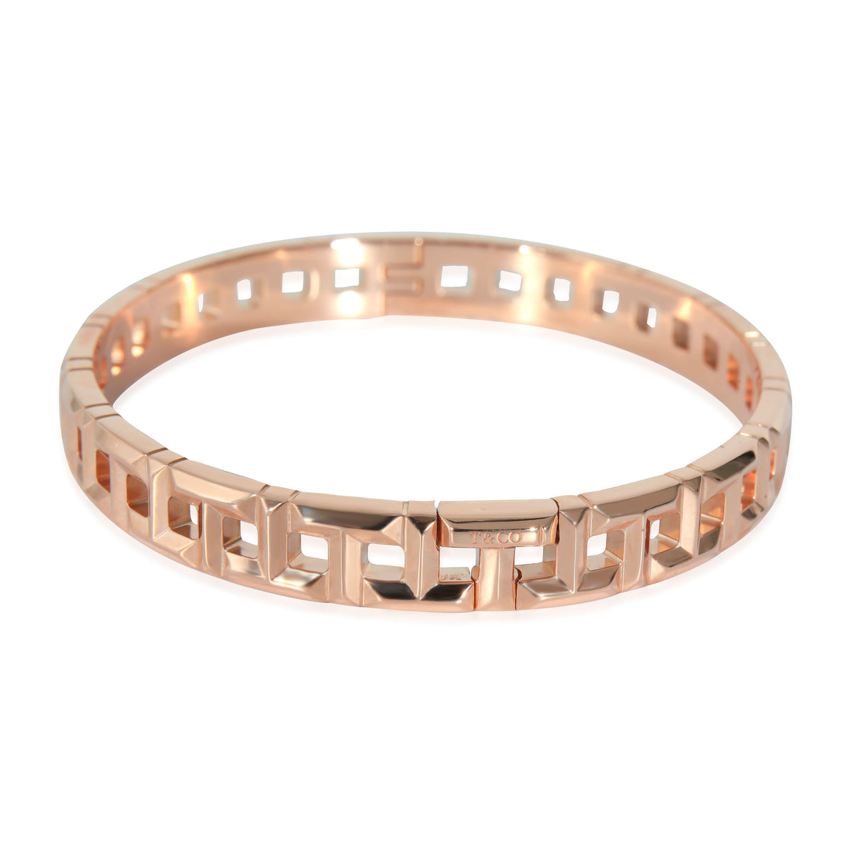 Tiffany & Co. Tiffany T Bangle in 18k Rose Gold