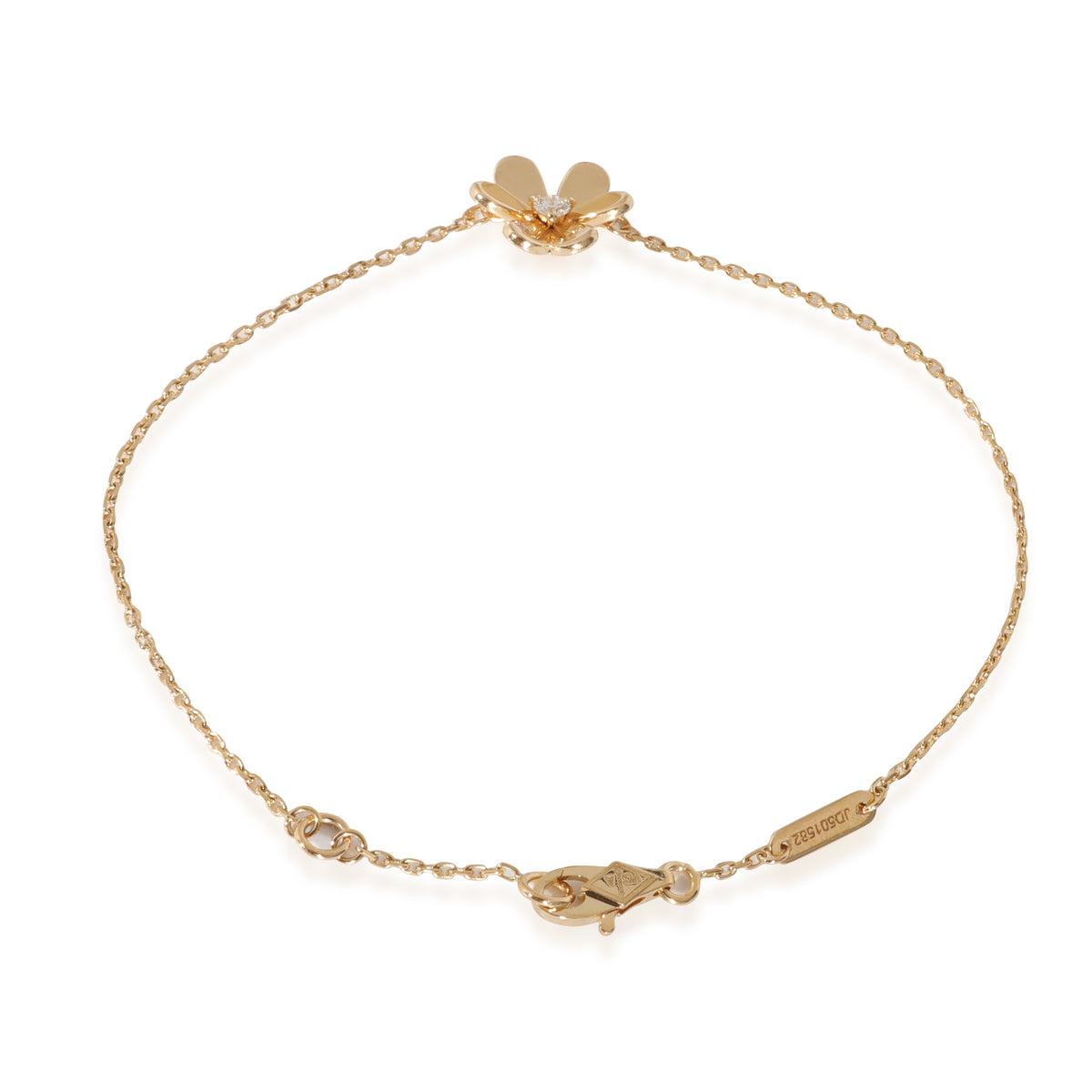 Van Cleef & Arpels Frivole Bracelet in 18k Yellow Gold 0.05 CTW