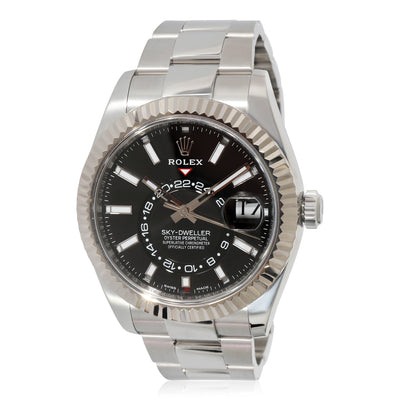 Rolex Sky-Dweller 326934 Mens Watch in 18kt Stainless Steel/White Gold