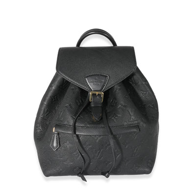 Louis Vuitton Black Empreinte Montsouris Backpack