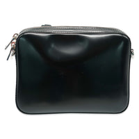 Prada Black Spazzolato Messenger Bag