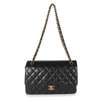 Chanel Black Caviar Jumbo Classic Double Flap Bag