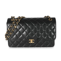 Chanel Black Caviar Jumbo Classic Double Flap Bag