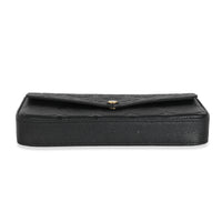 Louis Vuitton Black Monogram Empreinte Félicie Pochette