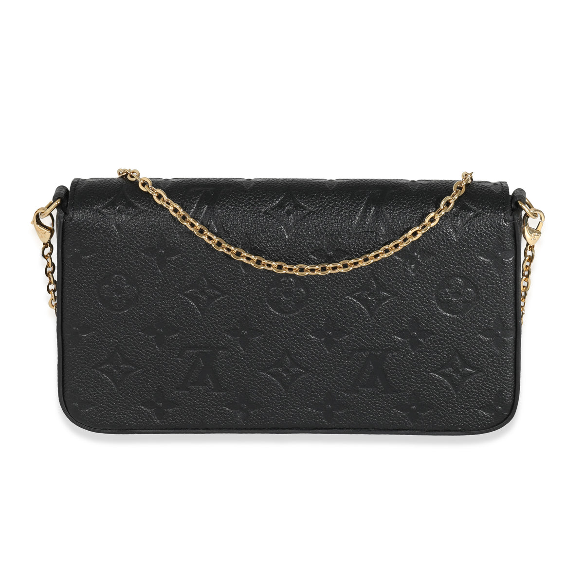 Louis Vuitton Black Monogram Empreinte Félicie Pochette