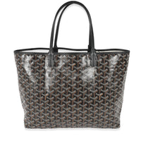 Goyard Black Goyardine Canvas Saint Louis PM