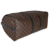 Louis Vuitton Monogram Macassar Keepall Bandoulière 55