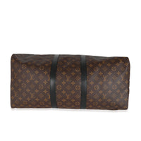 Louis Vuitton Monogram Macassar Keepall Bandoulière 55