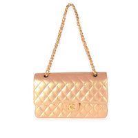 Chanel Bronze Metallic Medium Classic Double Flap Bag