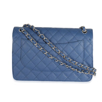 Chanel 18C Navy Caviar Jumbo Classic Double Flap Bag