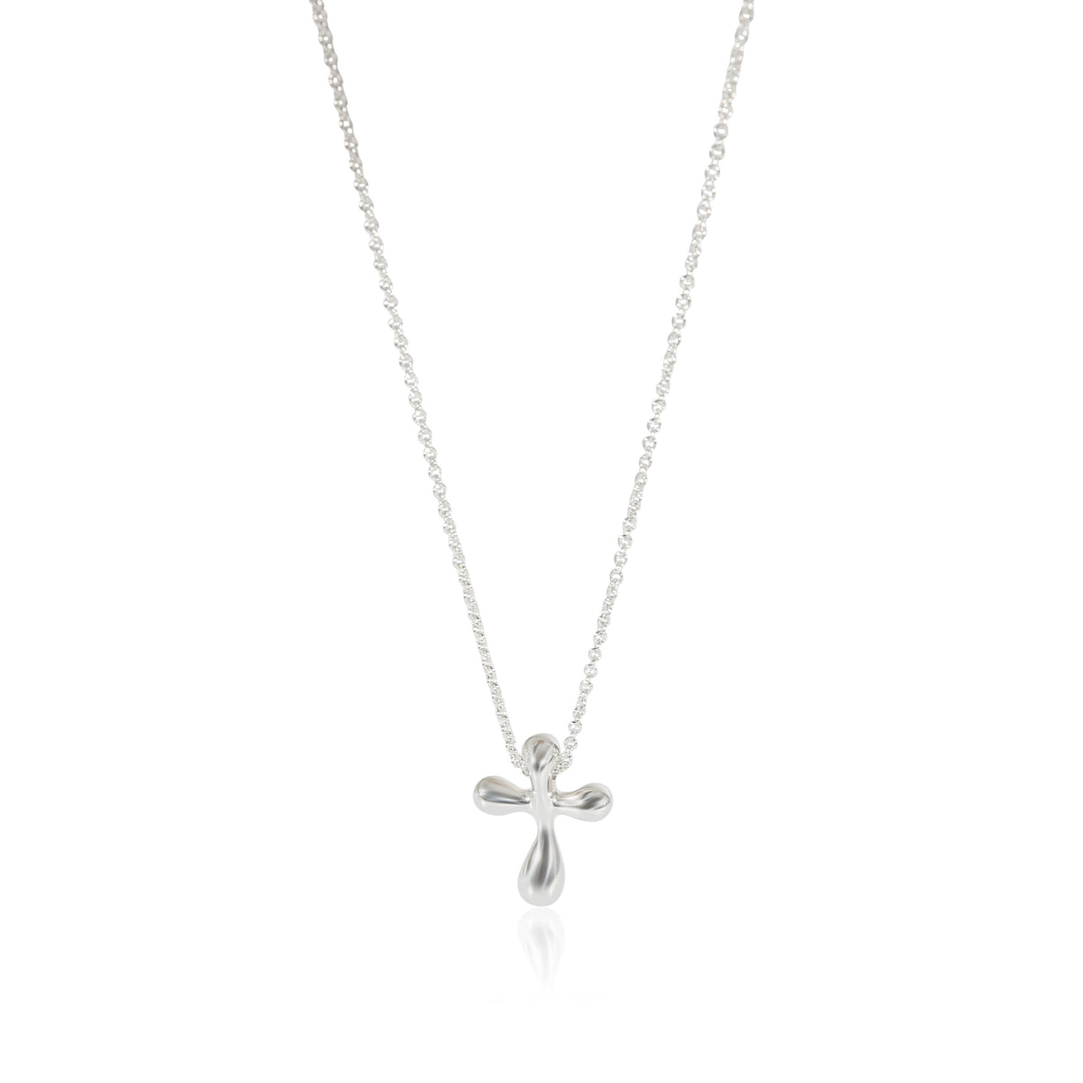 Tiffany & Co. Elsa Peretti Vintage Cross Pendant in  Sterling Silver