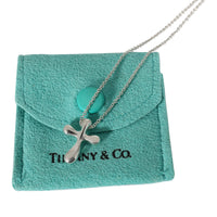 Tiffany & Co. Elsa Peretti Vintage Cross Pendant in  Sterling Silver
