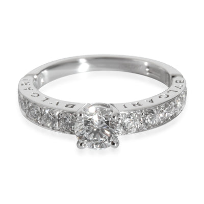 BVLGARI Engagement Ring in  Platinum E VS2 0.71 CTW