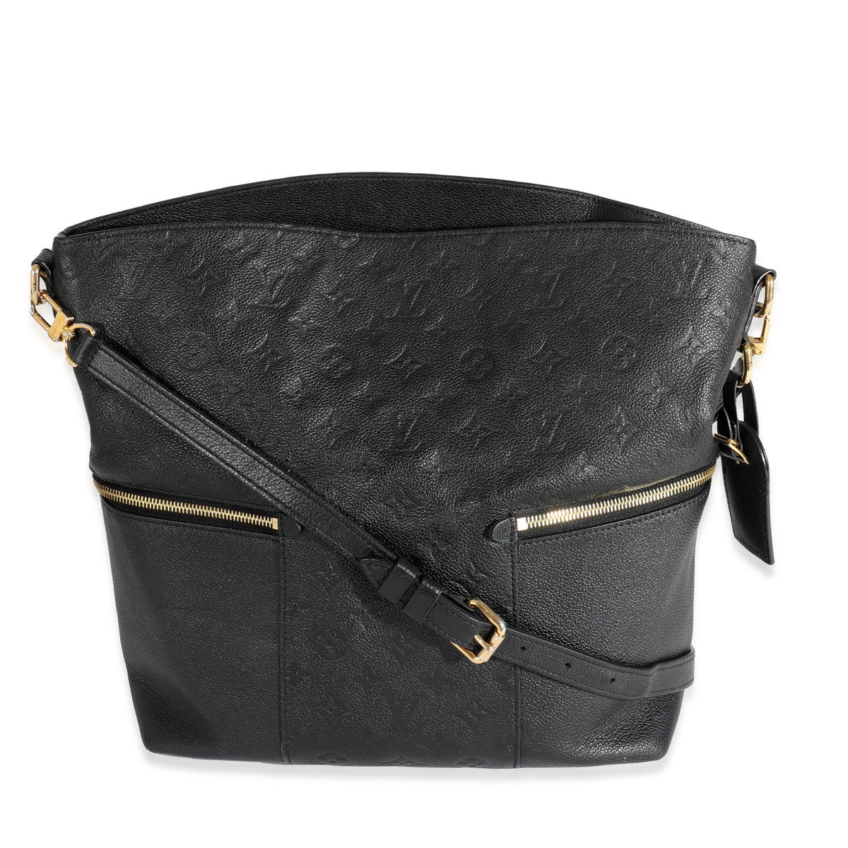 Louis Vuitton Black Monogram Empreinte Leather Cosmetic Pouch, myGemma, SG