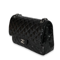 Chanel Black Patent Classic Jumbo Flap Bag