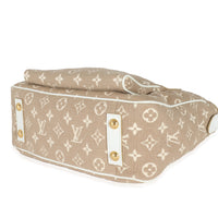 Louis Vuitton Blanc Monogram Jacquard Sabbia Cabas MM