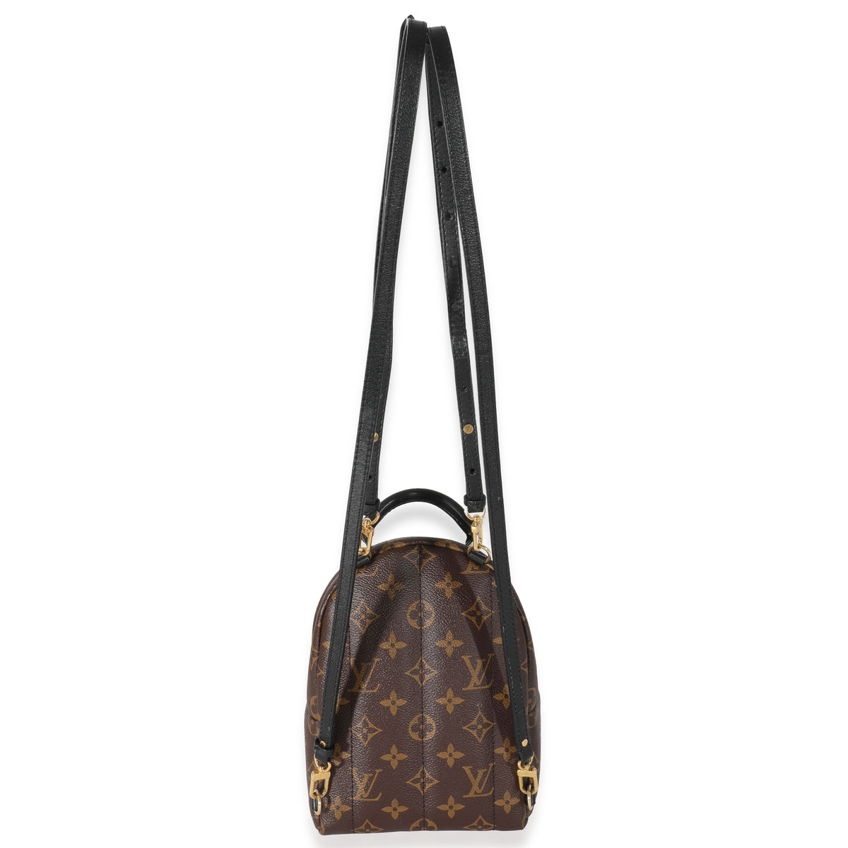 black luis vuitton backpack mini Louis Vuitton Monogram Canvas Palm Springs Mini Backpack | myGemma