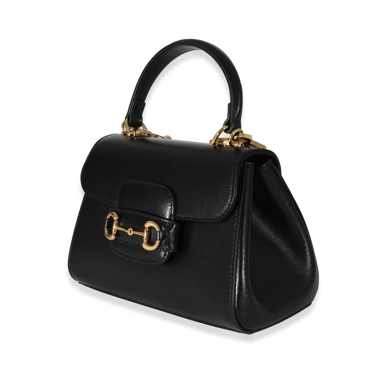 Gucci Black Leather Horsebit 1955 Mini Bag