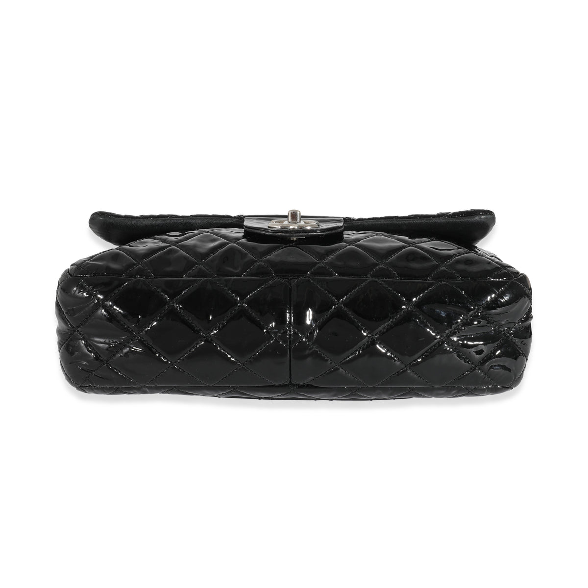 Chanel Black Patent Soft Jumbo Single Flap Bag, myGemma