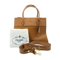 Prada Tan Saffiano Paradigme Tote