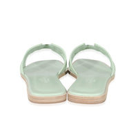 Hermes Vert Jade Epsom Oran Sandals