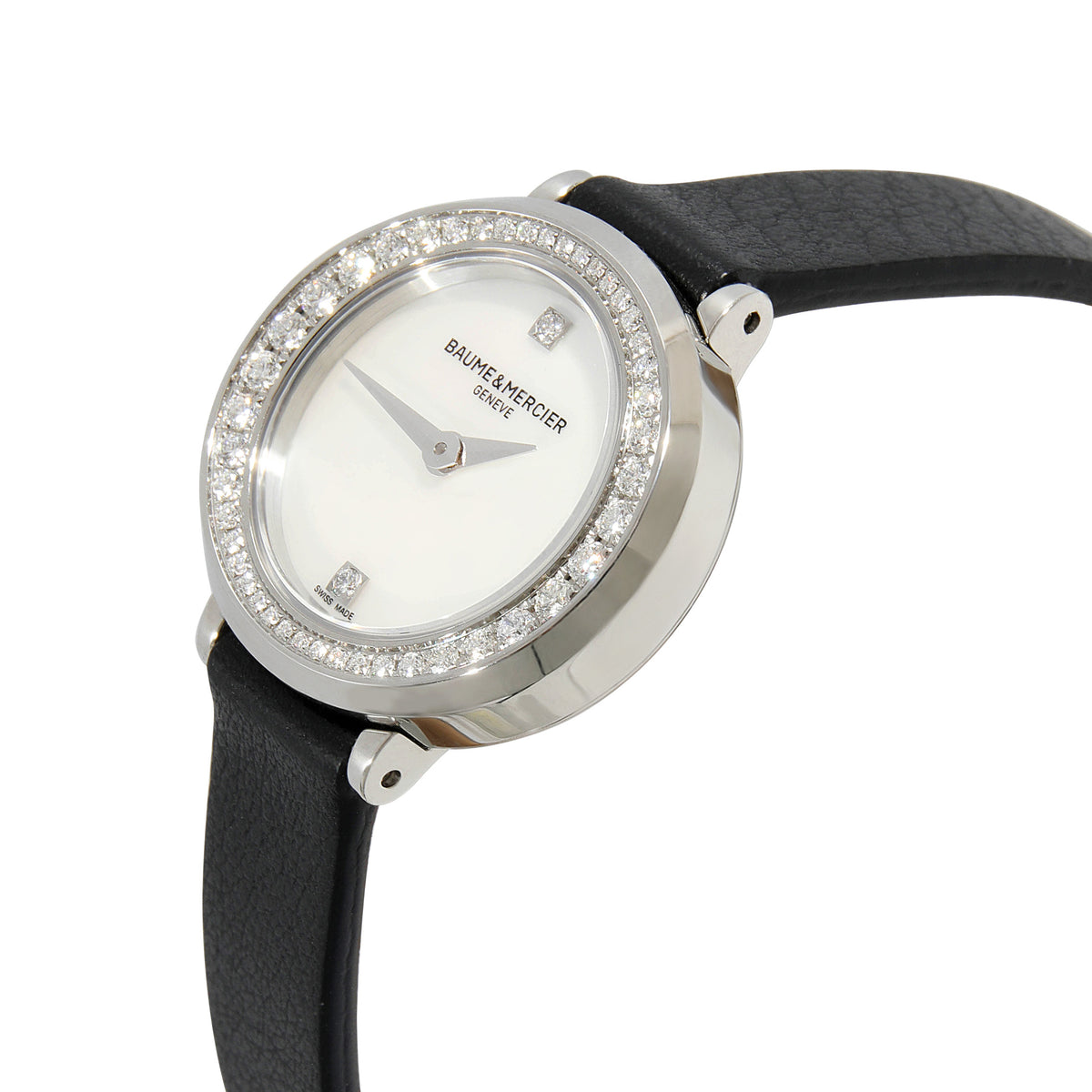 Baume & Mercier Petite Promeses MOA10290 Women's Watch in  Stainless Steel