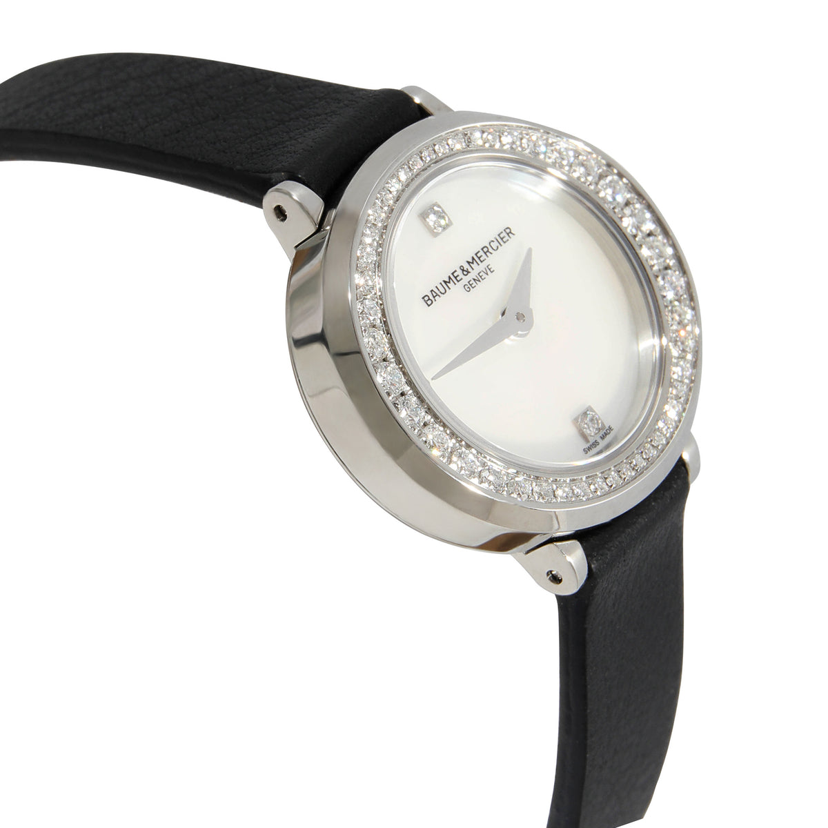 Baume & Mercier Petite Promeses MOA10290 Women's Watch in  Stainless Steel