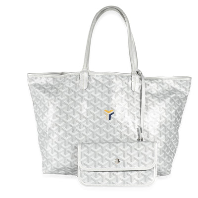 Goyard Silver Goyardine Saint Louis PM