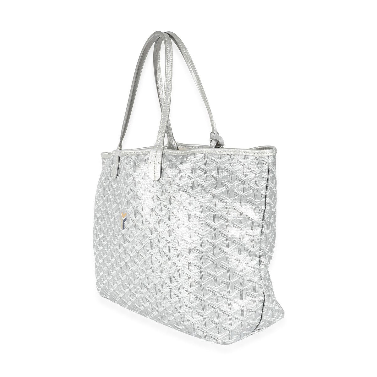 Goyard Silver Goyardine Saint Louis PM