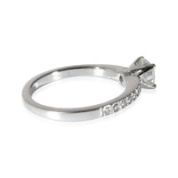 Tiffany & Co. Novo Diamond Engagement Ring in Platinum G VS1 0.71 CTW