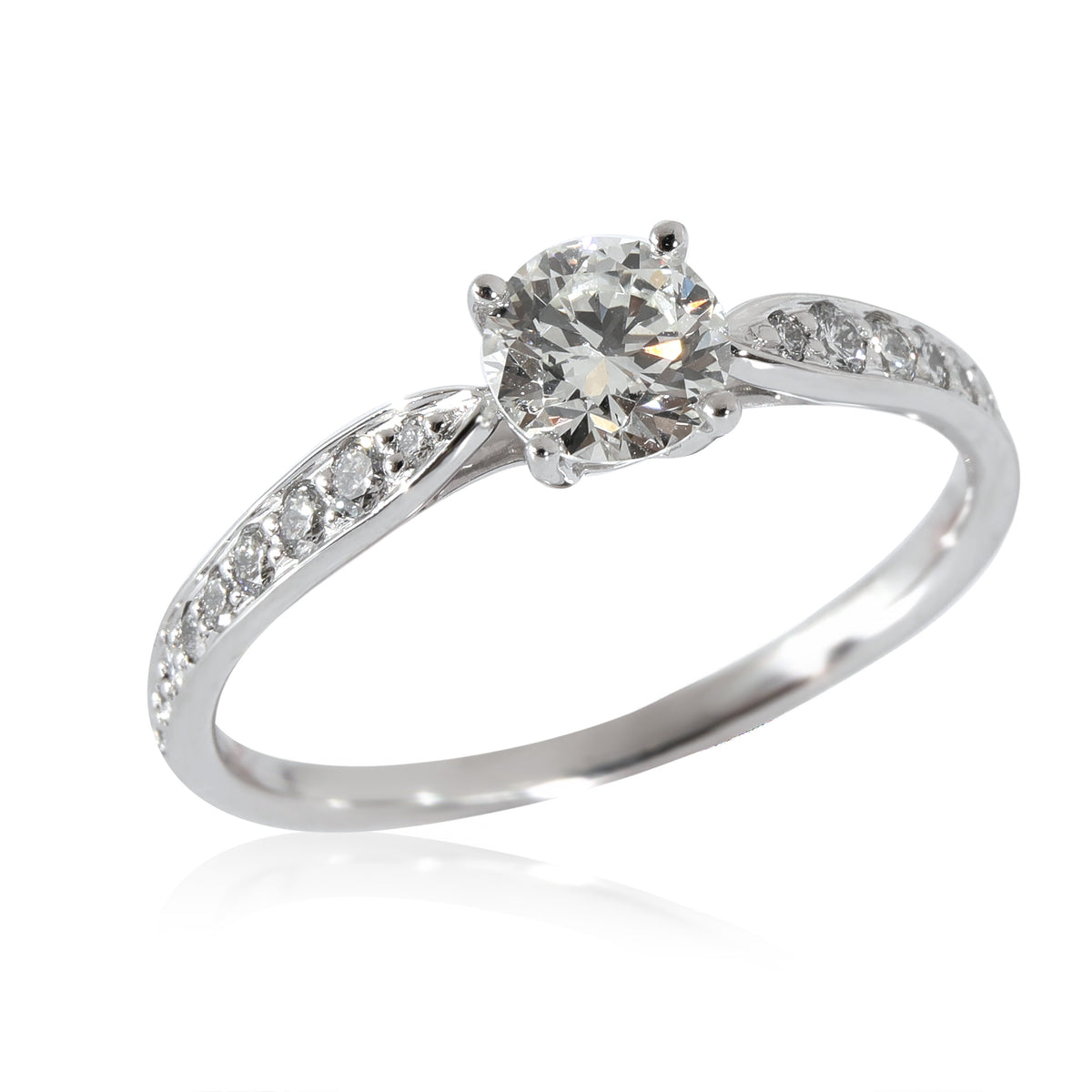 Tiffany & Co. Harmony Engagement Ring in  Platinum I VVS1 0.7 CTW