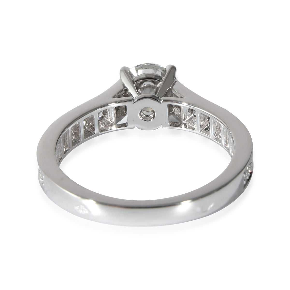 Cartier 1895 Diamond Engagement Ring in  Platinum G VS1 1 CTW