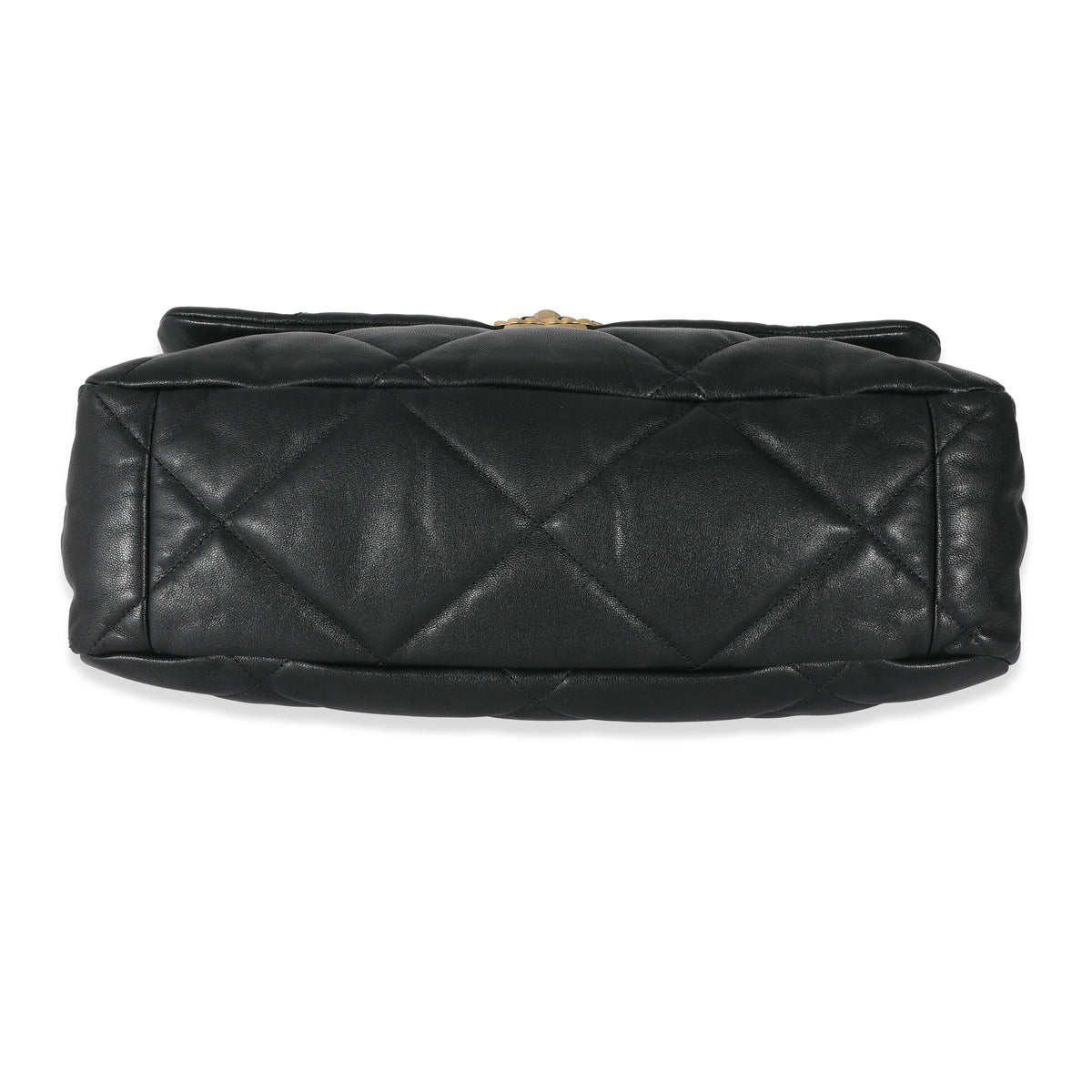 Chanel Black Quilted Lambskin Chanel 19 Maxi Flap Bag