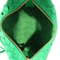 Bottega Veneta Parakeet Intrecciato Lambskin Small Loop Camera Bag