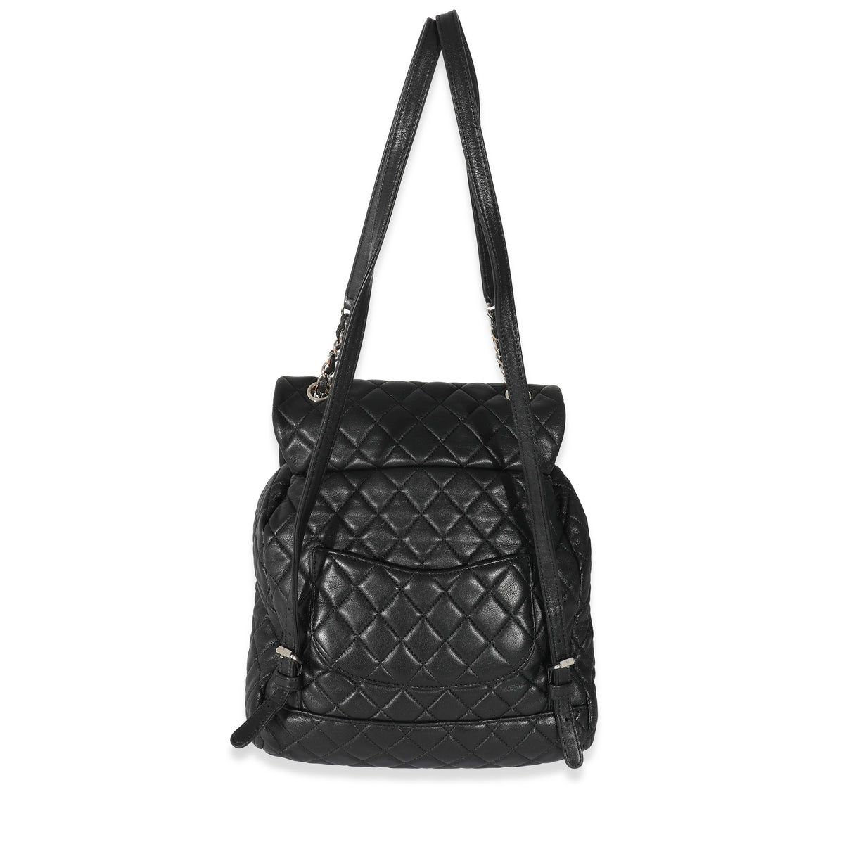 chanel black quilted leather large backpack Chanel Black Quilted Lambskin Large Urban Spirit Backpack | myGemma