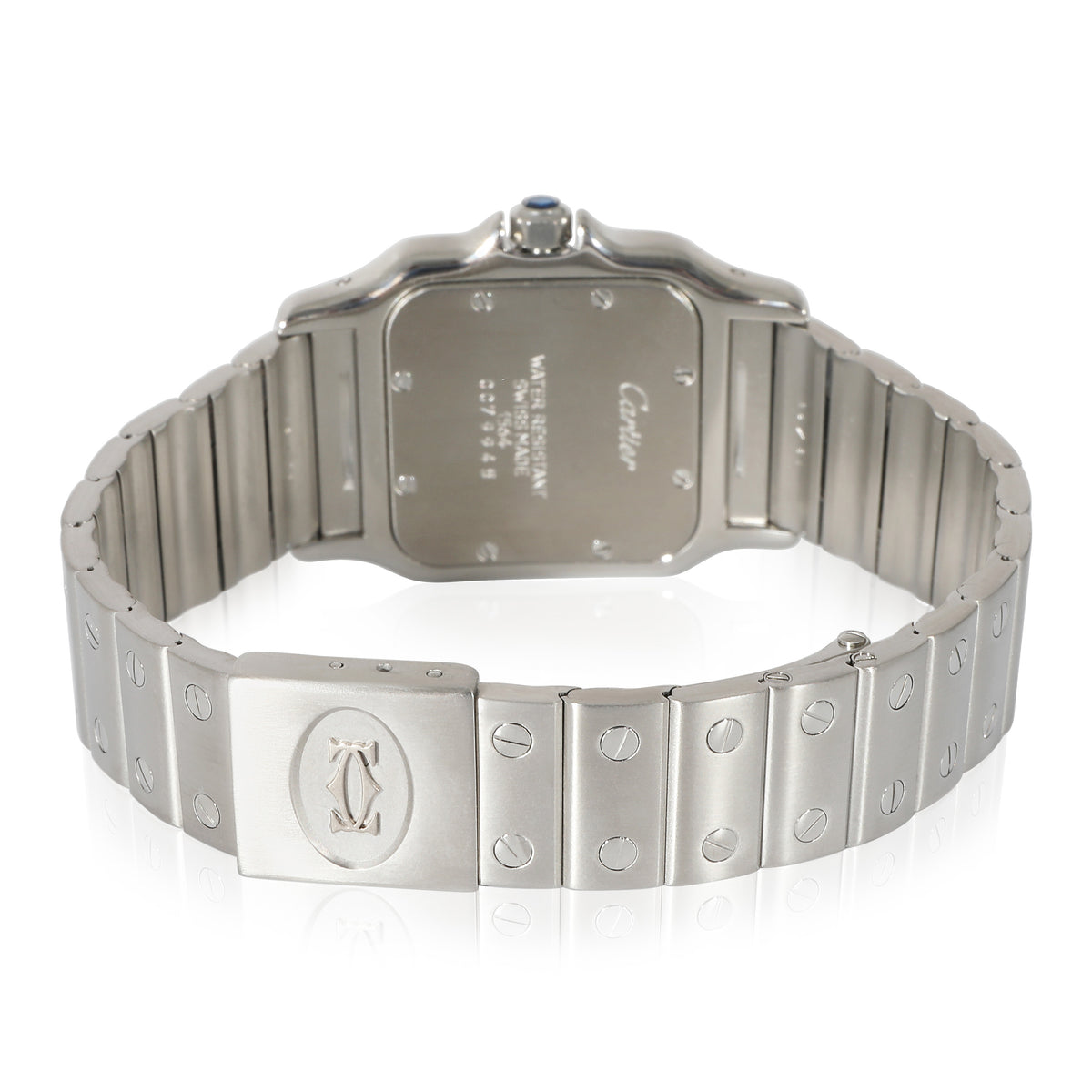 Cartier Santos de Cartier 1564 Mens Watch in  Stainless Steel