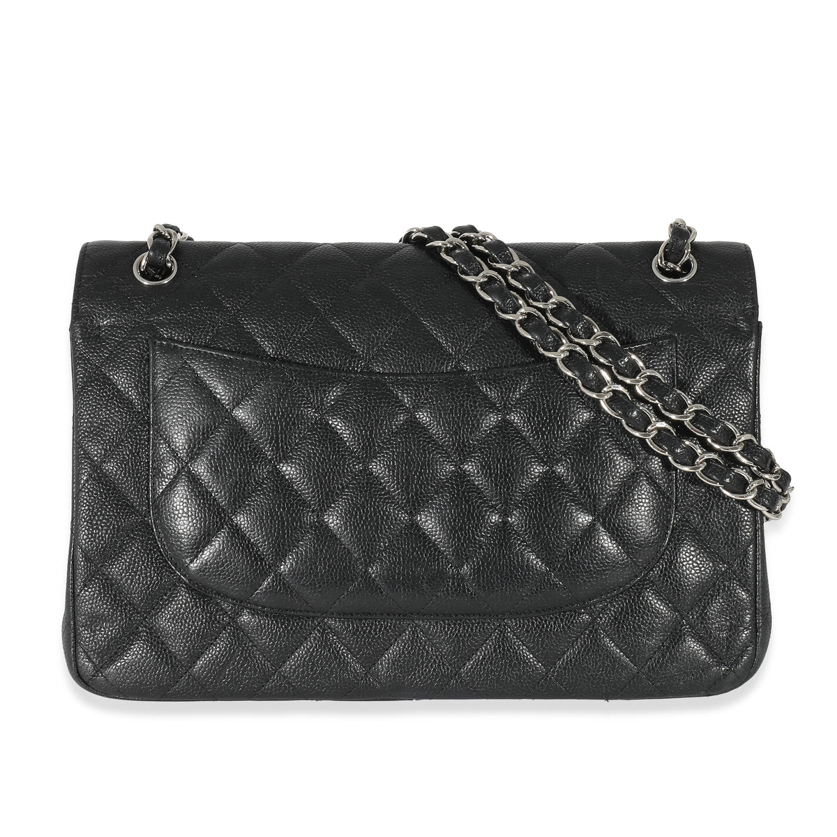 Chanel Black Caviar Jumbo Classic Double Flap Bag