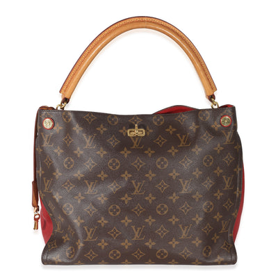 Louis Vuitton Cherry Monogram Canvas Gaia Hobo