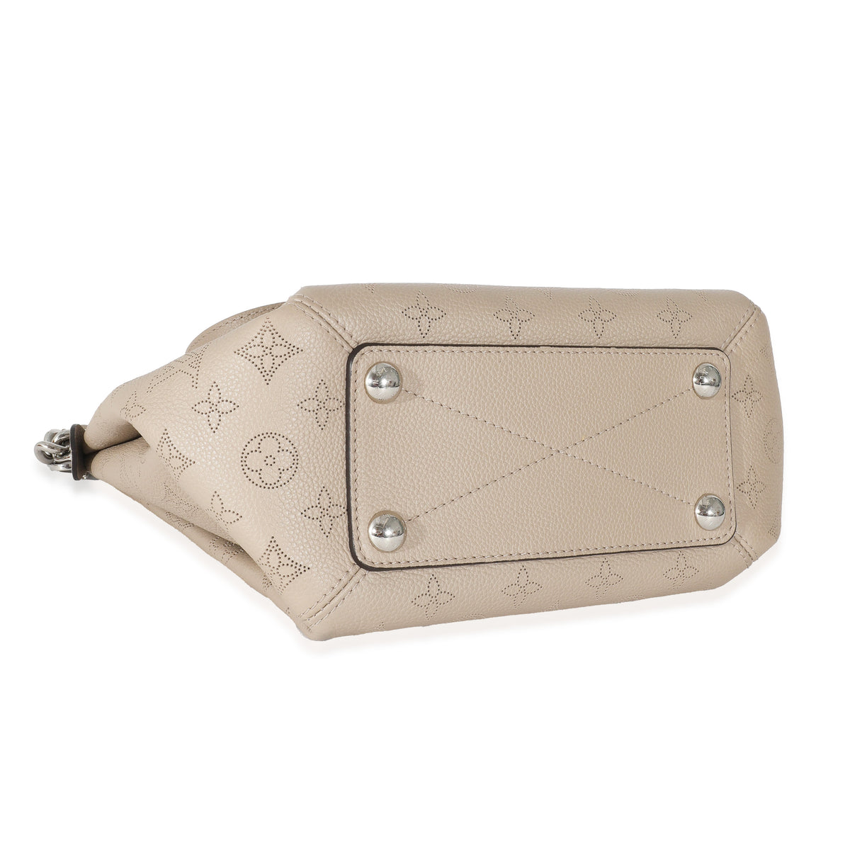 Louis Vuitton Creme Mahina Leather Babylone BB Chain Shoulder Bag –  myGemma