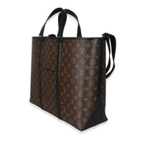 Louis Vuitton Monogram Macassar Weekend Tote GM