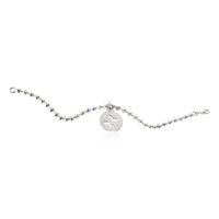 Gucci Interlocking G Ball Bead Bracelet in Sterling Silver